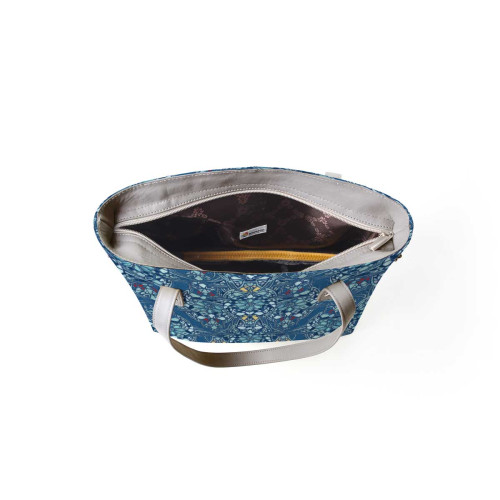 Сумка тоут BAG9 «Мозаика голубая»