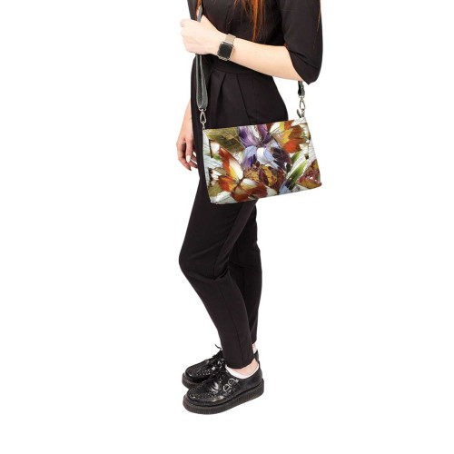 Сумка шолдер, BAG3 «Бабочки 7»