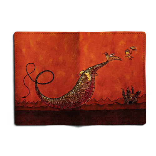 Обложка для автодокументов, AUT1 «Барышня и дракон»