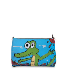 Сумка шолдер, BAG3 «El Loco Cocodrilo »