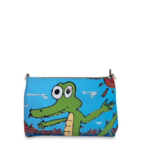Сумка шолдер, BAG3 «El Loco Cocodrilo »