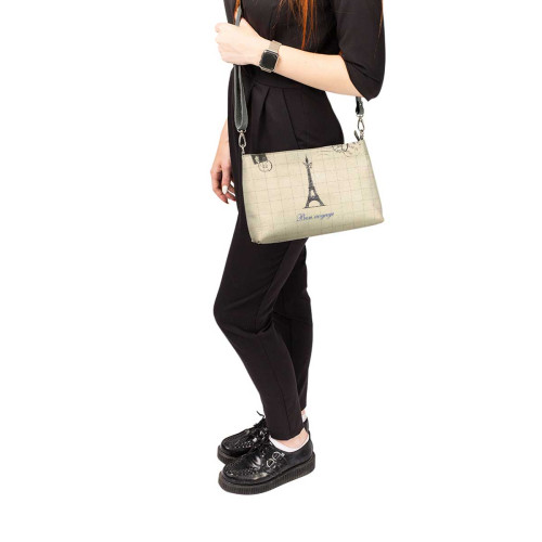 Сумка шолдер, BAG3 «Башня»