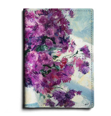 Обложка для автодокументов, AUT1 «Хризантемки»