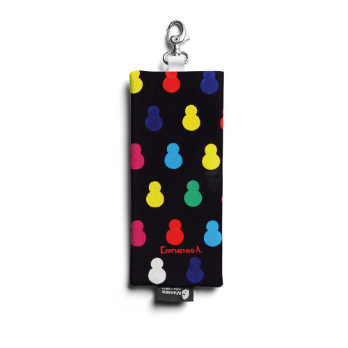 Ключница KEY1 «Черные матрешки»