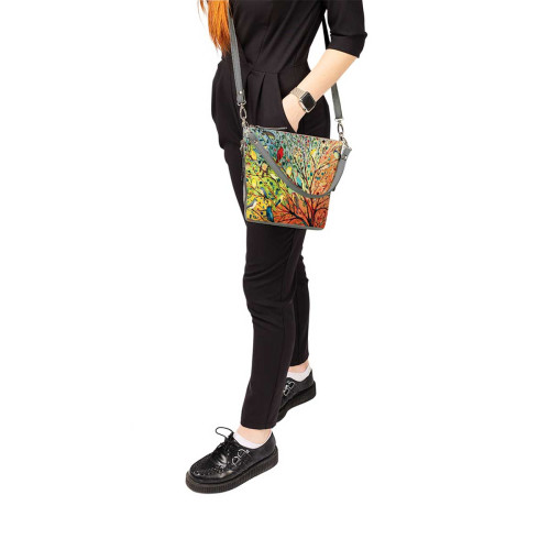 Сумка кросс-боди BAG8 «Birds»