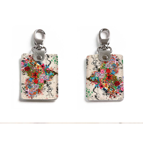 Брелок (Прямоугольный ) TRI1 «Heart»