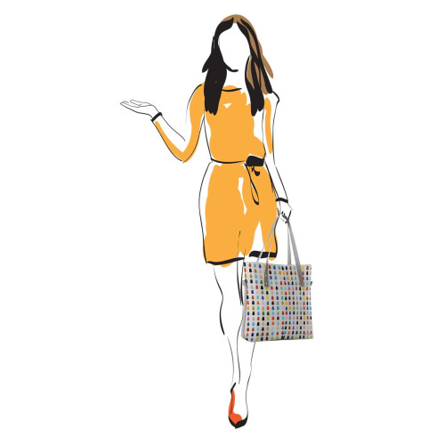 Сумка тоут BAG9 «Матрешки»