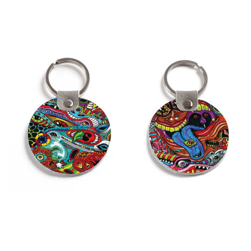 Брелок (Круглый) TRI4 «Graffiti»