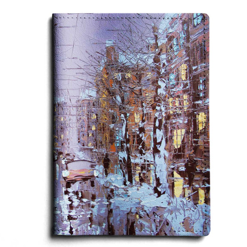 Обложка для автодокументов, AUT1 «Зимний Петербург»