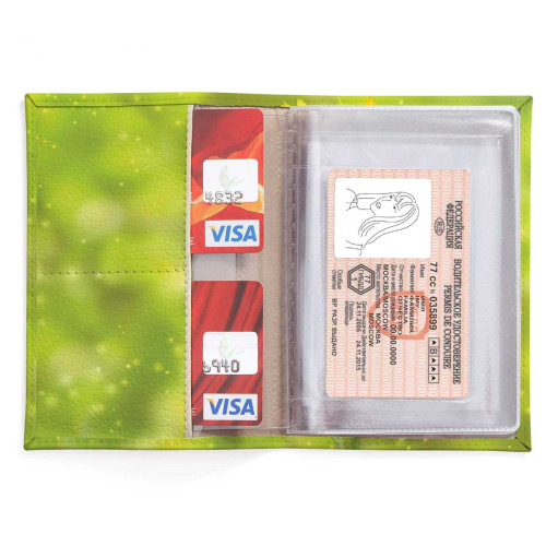 Обложка для автодокументов, AUT2 «Sunflower»