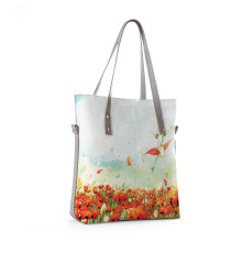 Сумка тоут BAG9 «Маки»