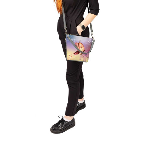 Сумка кросс-боди BAG8 «Бабочка 6»