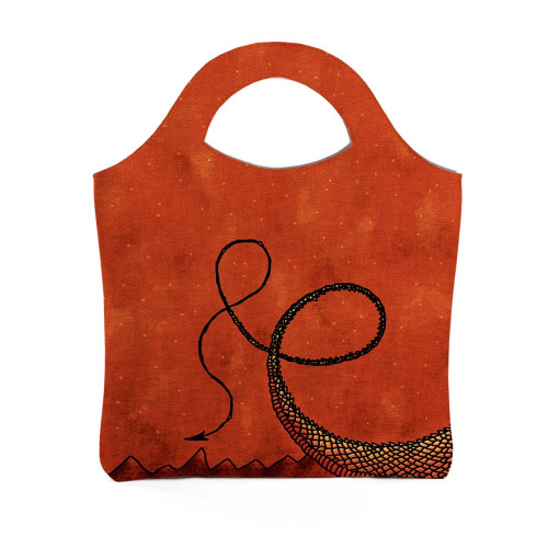 Сумка тоут BAG4 «Барышня и дракон»