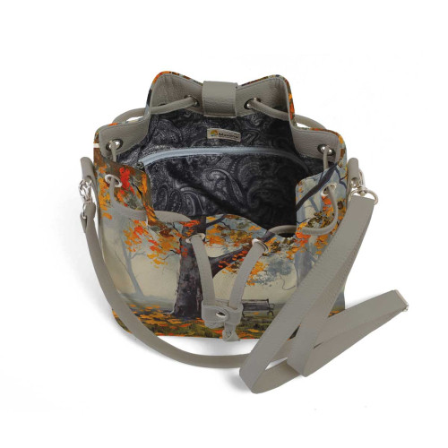 Сумка на плечо BG16 «Autumn bench»