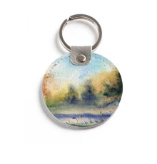 Брелок (Круглый) TRI4 «Akvarel»