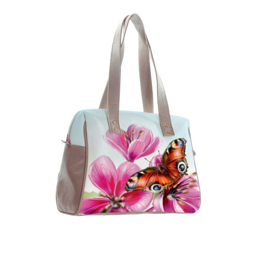 Сумка на плечо BAG5 «Бабочки большие»