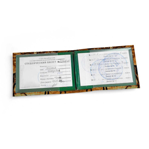 Обложка для студенческого билет STD1 «Giraffe»