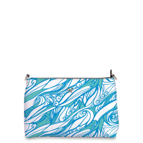 Сумка шолдер, BAG3 «Волны»