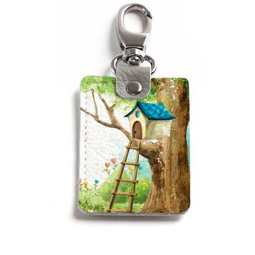 Брелок (Прямоугольный ) TRI1 «Little House»