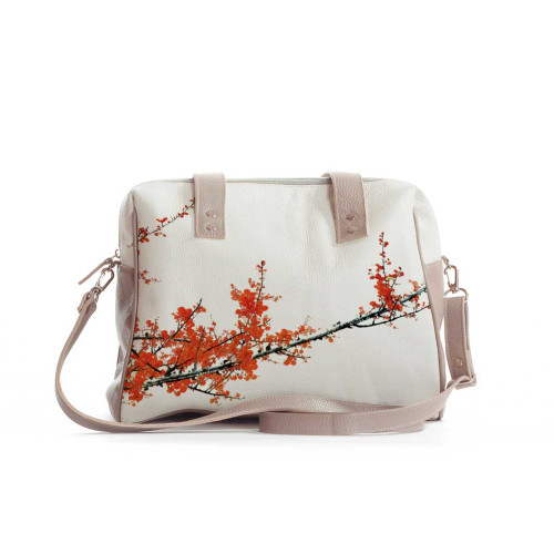 Сумка на плечо BAG5 «Ветка сакуры»