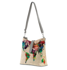 Сумка на плечо BG12 «World map»