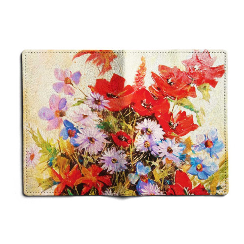 Обложка для автодокументов, AUT1 «Букет»