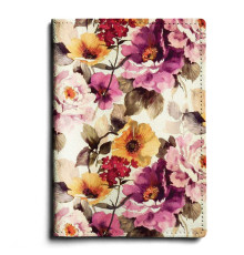 Обложка для автодокументов, AUT1 «Autumn flowers »
