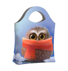 Сумка тоут BAG4 «Owl in scarf»