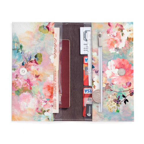 Портмоне PRS3 «Peonies»