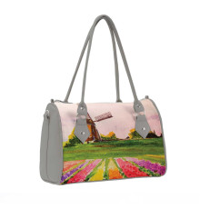 Сумка на руку BG13 «Поля тюльпанов Голландия»