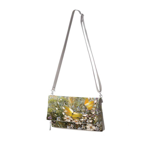 Клатч, кросс-боди KHL3 «Полет над цветами и травами»