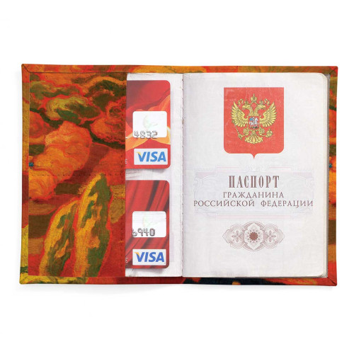 Обложка для паспорта, PAS2 «Two Cottages»