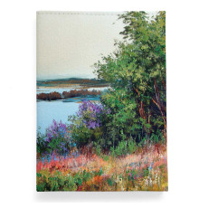 Обложка для паспорта, PAS2 «Весенняя Волга»