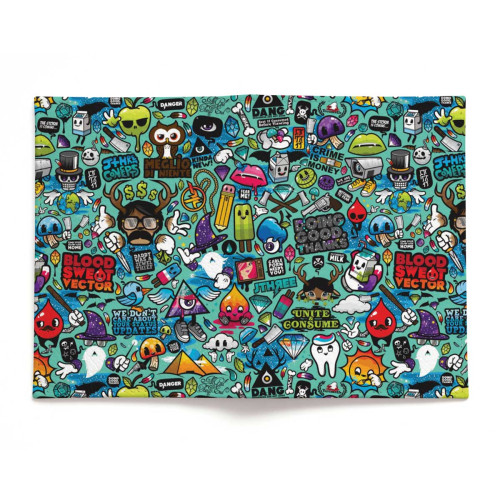 Обложка для паспорта, PAS2 «Colored drawings»