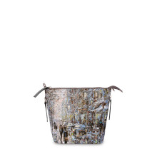 Сумка кросс-боди BAG8 «Ранний вечер на петербургской улице»