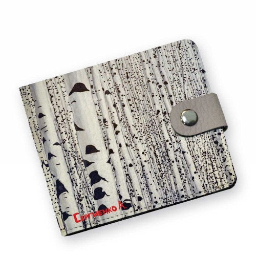Кошелек мини PRS8 «Березы»