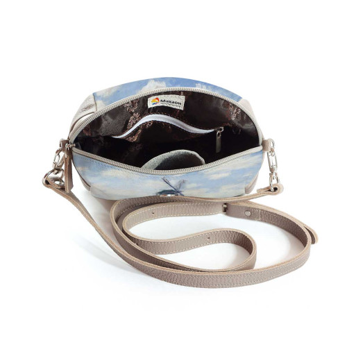 Сумка кросс-боди BAG6 «Claude Monet Tulip Field and windmill»