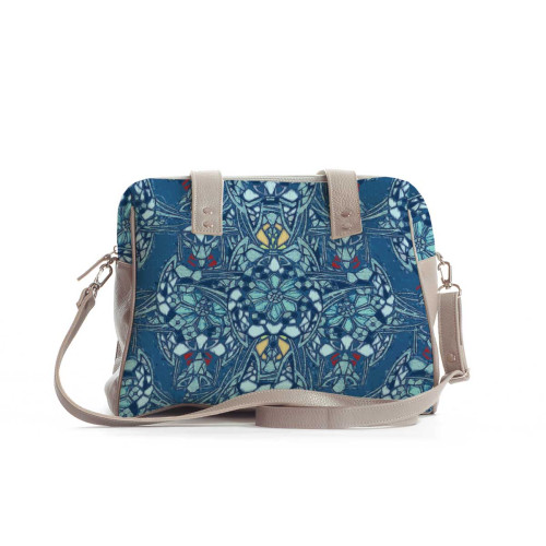 Сумка на плечо BAG5 «Мозаика голубая»