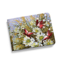 Кошелек мини, PRS2 «Бабочки и цветы»