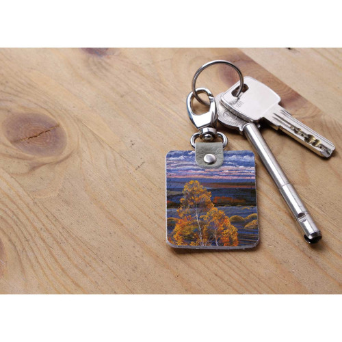 Брелок (Прямоугольный ) TRI1 «Родные просторы 2»