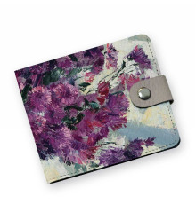 Кошелек мини PRS8 «Хризантемки»