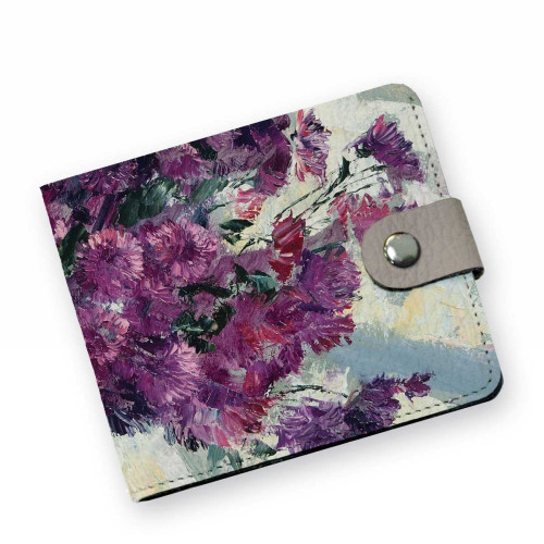 Кошелек мини PRS8 «Хризантемки»