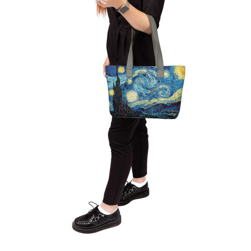 Сумка тоут, BAG2 «Vincent van Gogh Starry night»