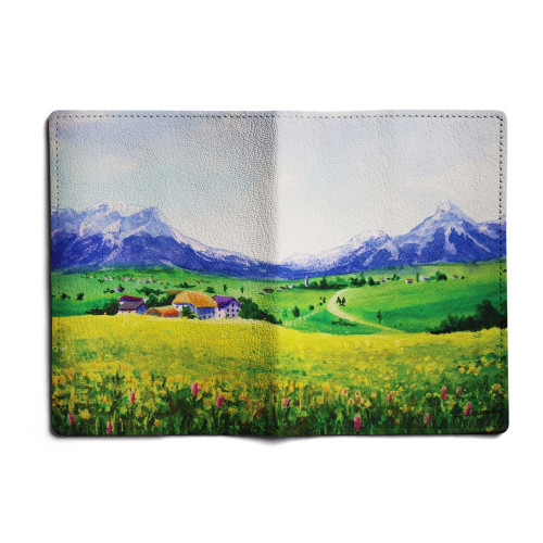 Обложка для автодокументов, AUT1 «Франция Альпы»