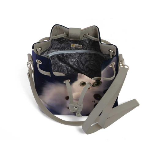 Сумка на плечо BG16 «Cat & Panda»