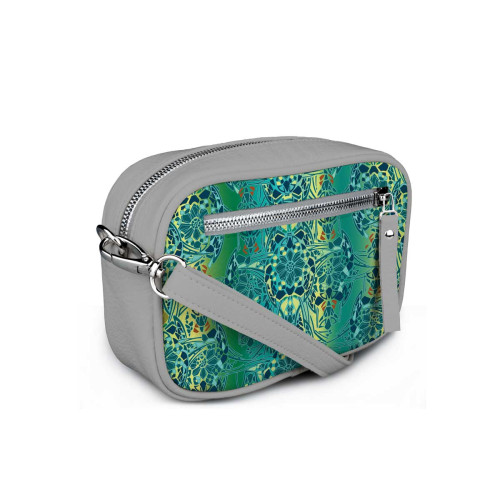 Сумка кросс-боди BG58 «Мозаика оливковая»