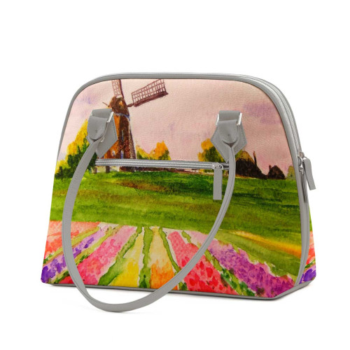 Сумка на плечо BG11 «Поля тюльпанов Голландия»