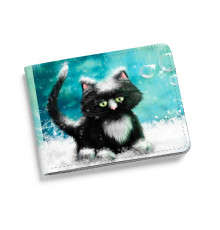 Кошелек мини, PRS2 «Snow cat»
