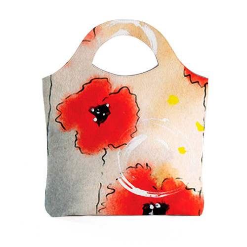 Сумка тоут BAG4 «Flower cat»