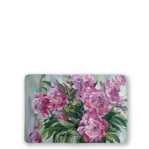 Обложка для паспорта, PAS4 «Пионы 2»